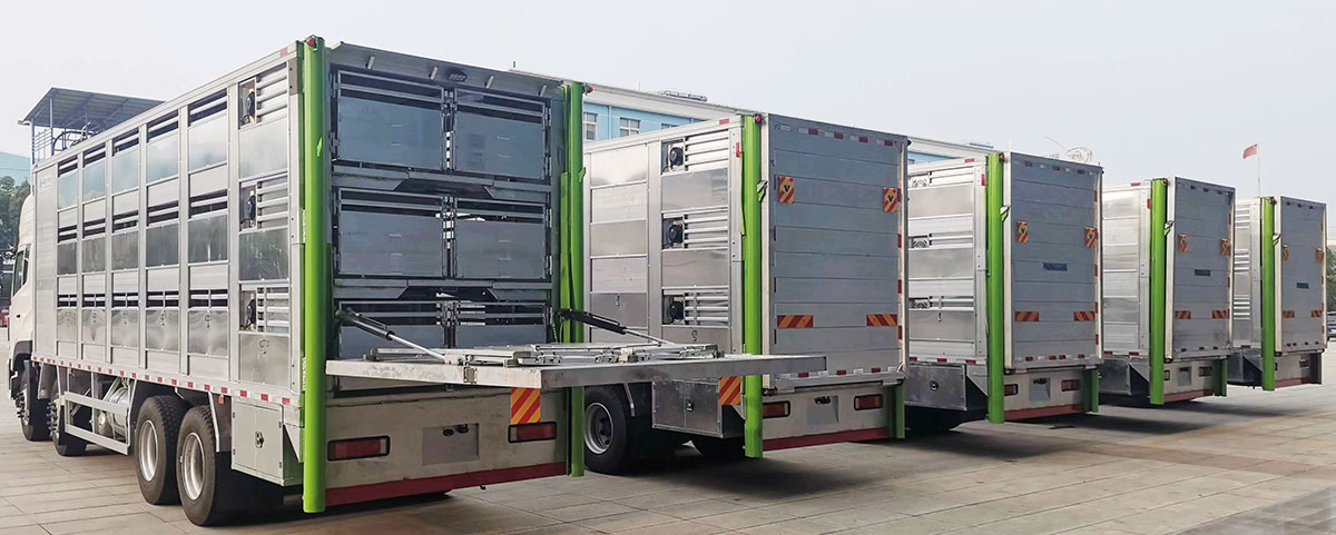 Aluminum Livestock Truck Body