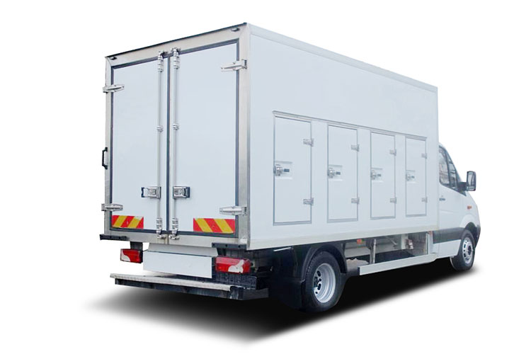 CKD/SKD Enclosed Modular Ice Cream Refrigerated Truck Body