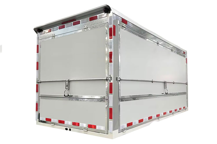 Electric Wing Van Truck Body