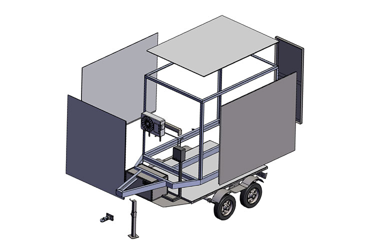 Mobile Freezer Trailer Design Services