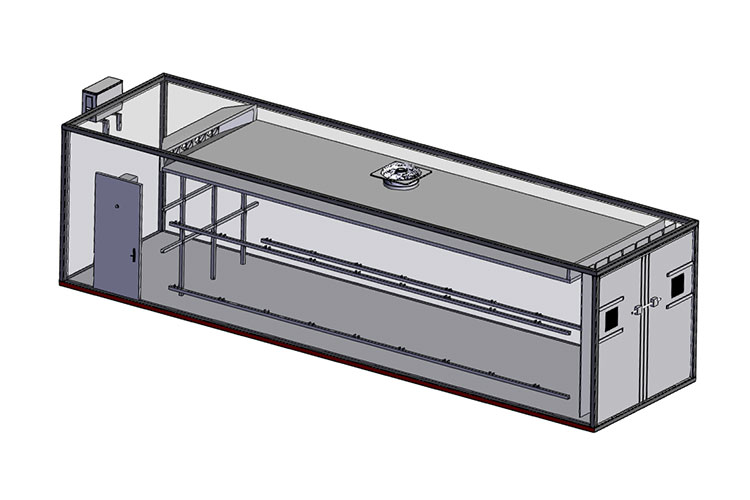 Diseño: Cajas refrigeradas para carne de 9,6 m