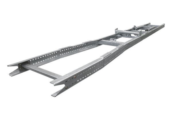 Bastidor de chasis de acero galvanizado para camiones pesados