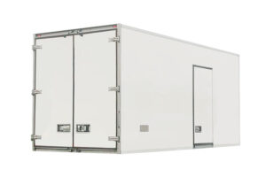 Carrocería de camión refrigerado de 4,2 m Carrocería de camión refrigerado innovadora con puertas traseras y laterales