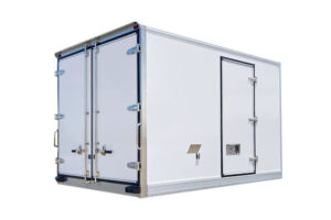 Carrocería de camión refrigerado con aislamiento para transporte de alimentos de corta distancia