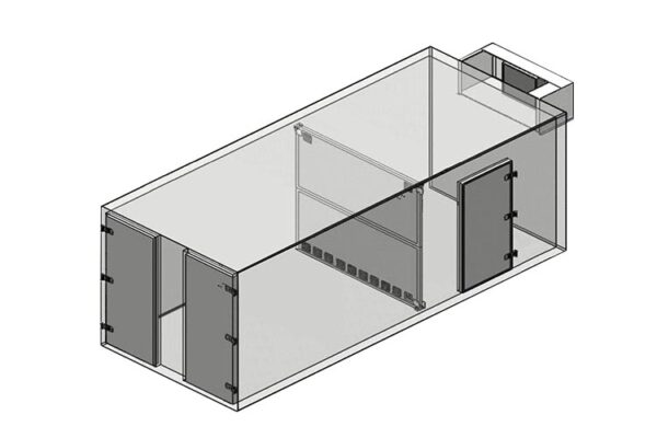 Carrocería para camión refrigerado comercial CKD/SKD multitemperatura - Image 3