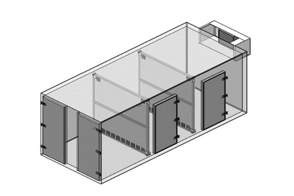 Carrocería para camión refrigerado comercial CKD/SKD multitemperatura - Image 2