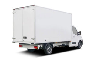 Carrocería ligera para camión Luton fabricada con paneles compuestos de FRP