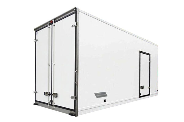 Camión de carga seca con carrocería tipo caja y puertas laterales - Image 2
