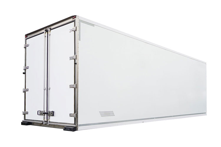 Proveedores de carrocerías para camiones refrigerados de servicio pesado de 24 o 26 pies con un espesor de 80 a 100 mm