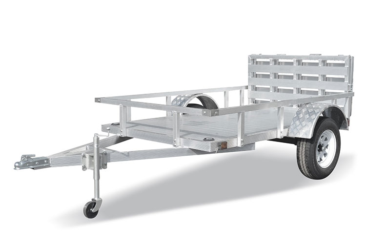 Remolque utilitario ATV de aluminio de un solo eje
